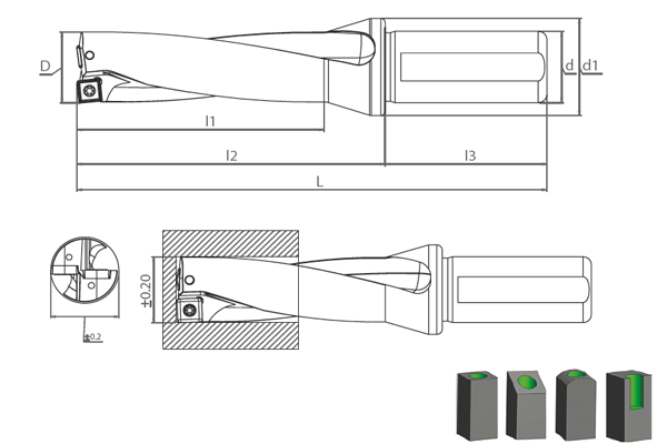 SDUM SPMG D4 U-DRILL