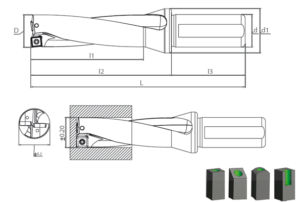 SDUM SPMG D5 U-DRILL