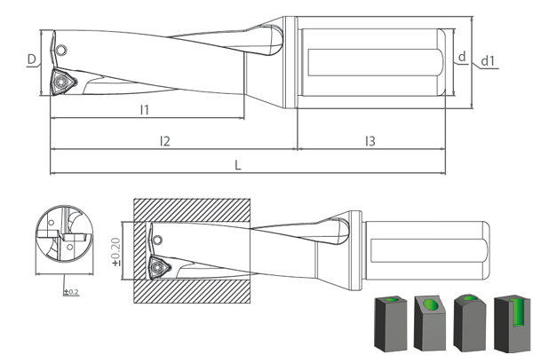 SDUM WCM D2 U-DRILL