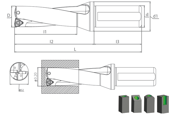 SDUM WCM D5 U-DRILL